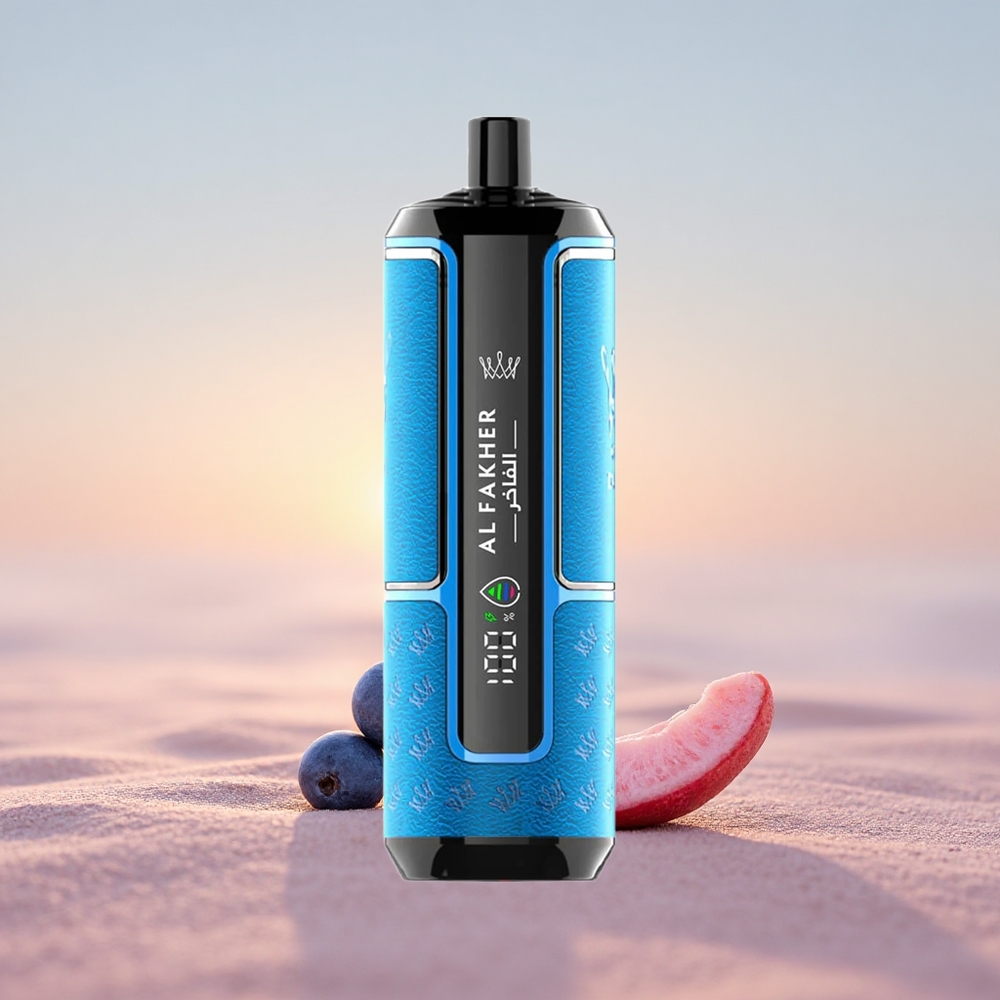 Al Fakher Crown Bar 15K Hypermax Blåbærtyggegummi 22ml 600mAh Type-C