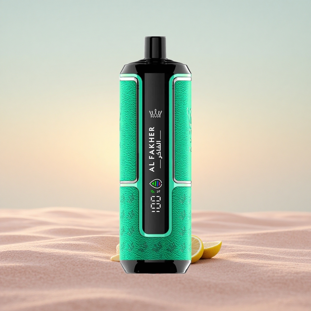Al Fakher Crown Bar 15K Hypermax Citron Mynte 22ml 600mAh Type-C