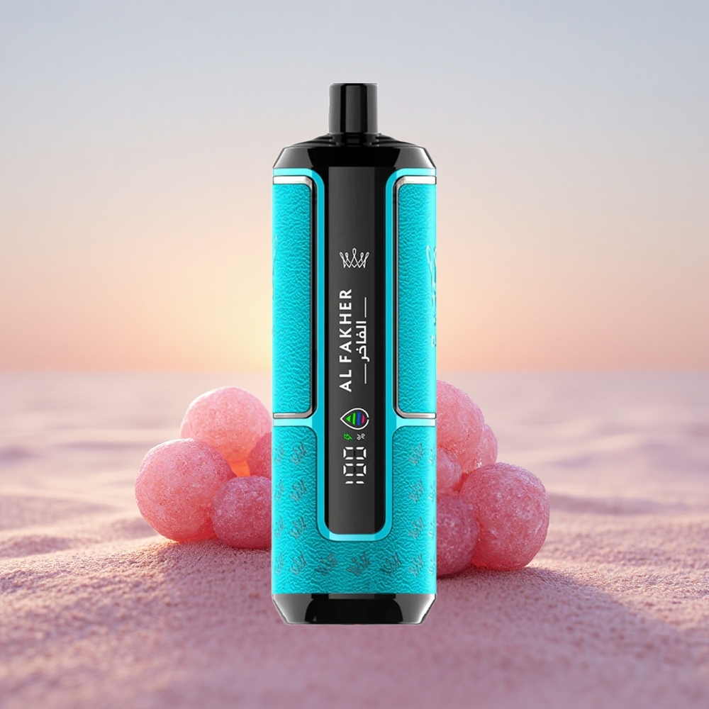 Al Fakher Crown Bar 15K Hypermax Solbær Is med 22ml og 600mAh