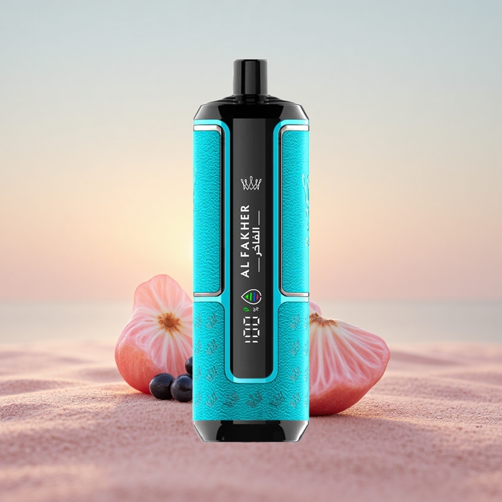 Al Fakher Crown Bar 15K Hypermax Solbær Mynte 22ml 600mAh Type-C