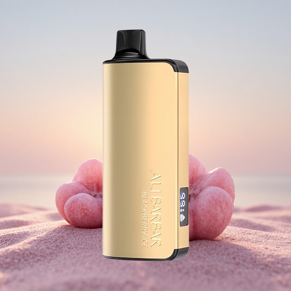 Alibarbar Ingot 9000 Puffs Brombær Is med 22ml og 2350mAh