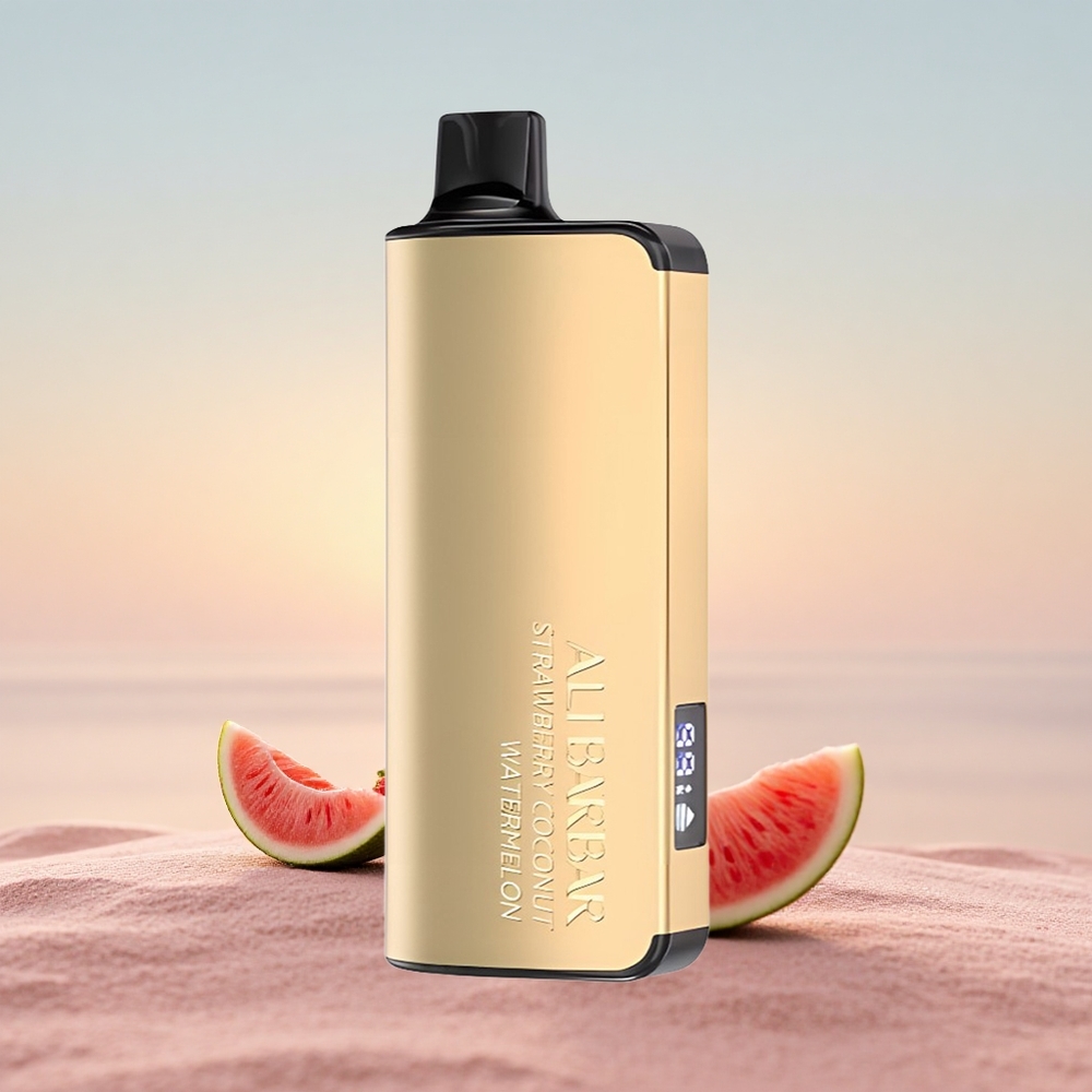 Alibarbar Ingot 9000 Puffs Jordbær Kokos Vandmelon 2350mAh 90g