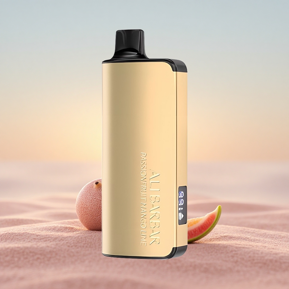 Alibarbar Ingot 9000 Puffs Passionfrugt Mango Lime 22ml 2350mAh 90g