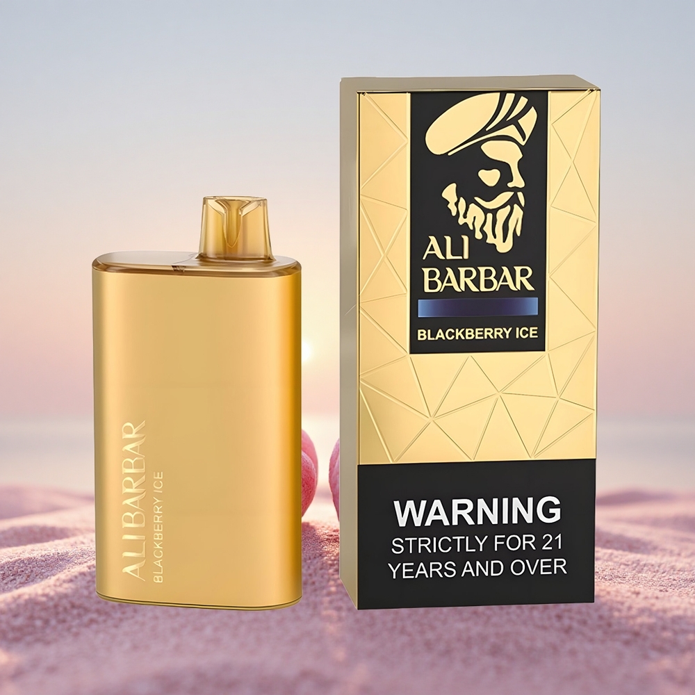 Alibarbar Rich 8000 Puffs Brombær Is 20ml 2000mAh 1.1Ohm