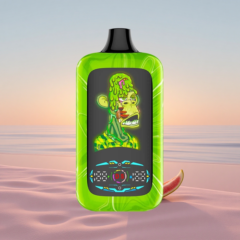 Fumot Digital Monkey 20000/40000 Puffs Tropisk Regnbue Eksplosion med Dual Mesh Coil og Type-C Port