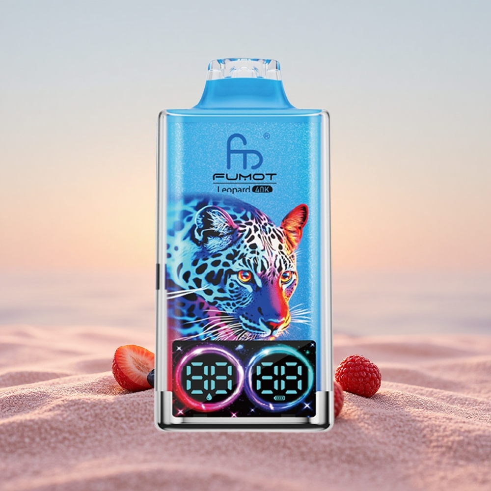 Fumot Leopard 40K Puffs Blandede Bær 5% Nicotine 700mAh Dual Mesh