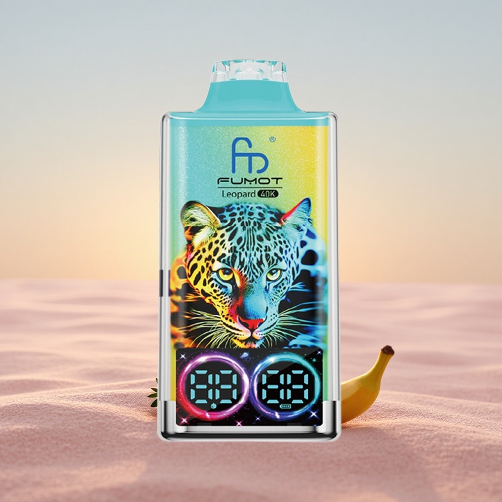 Fumot Leopard 40K Puffs Jordbær Banan 5% Dual Mesh Type-C