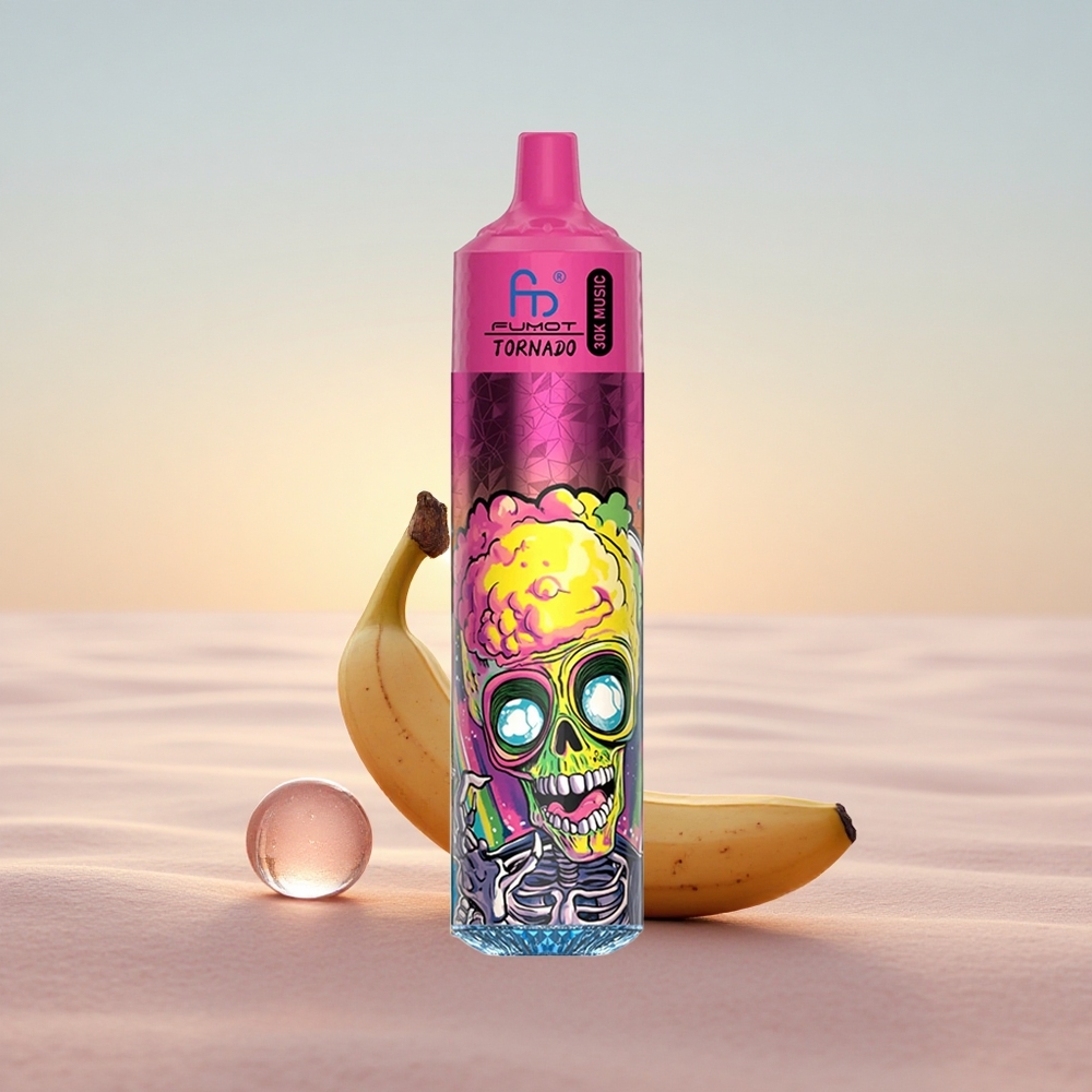 Fumot Randm Tornado 30000 Puffs Banan Is med 30mL og 5% nikotin