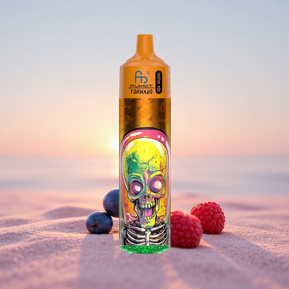 Fumot Randm Tornado 30000 Puffs Blåbær Hindbær 30mL 5% 1.0 Ohm
