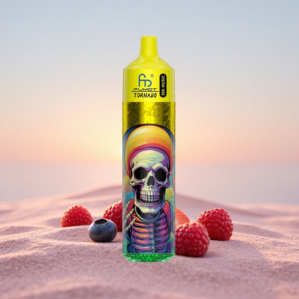 Fumot Randm Tornado 30000 Puffs Jordbær Blåbær Hindbær 30mL 1.0 Ohm