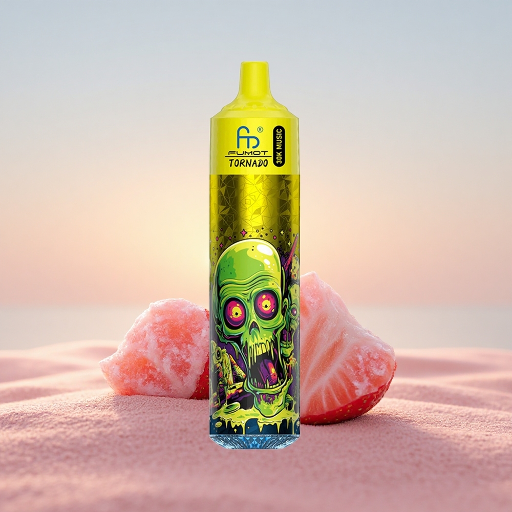 Fumot Randm Tornado 30000 Puffs Jordbær Is med 30mL og 5% Nikotin