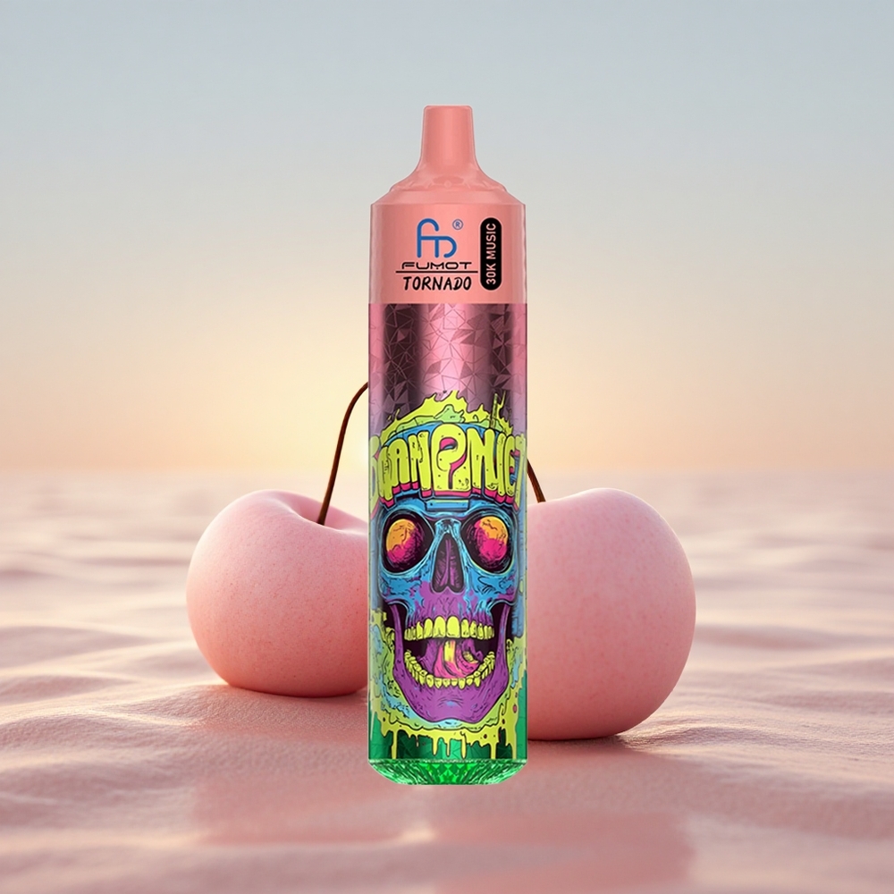 Fumot Randm Tornado 30000 Puffs Tredobbelt Kirsebær 30mL 5% Mesh