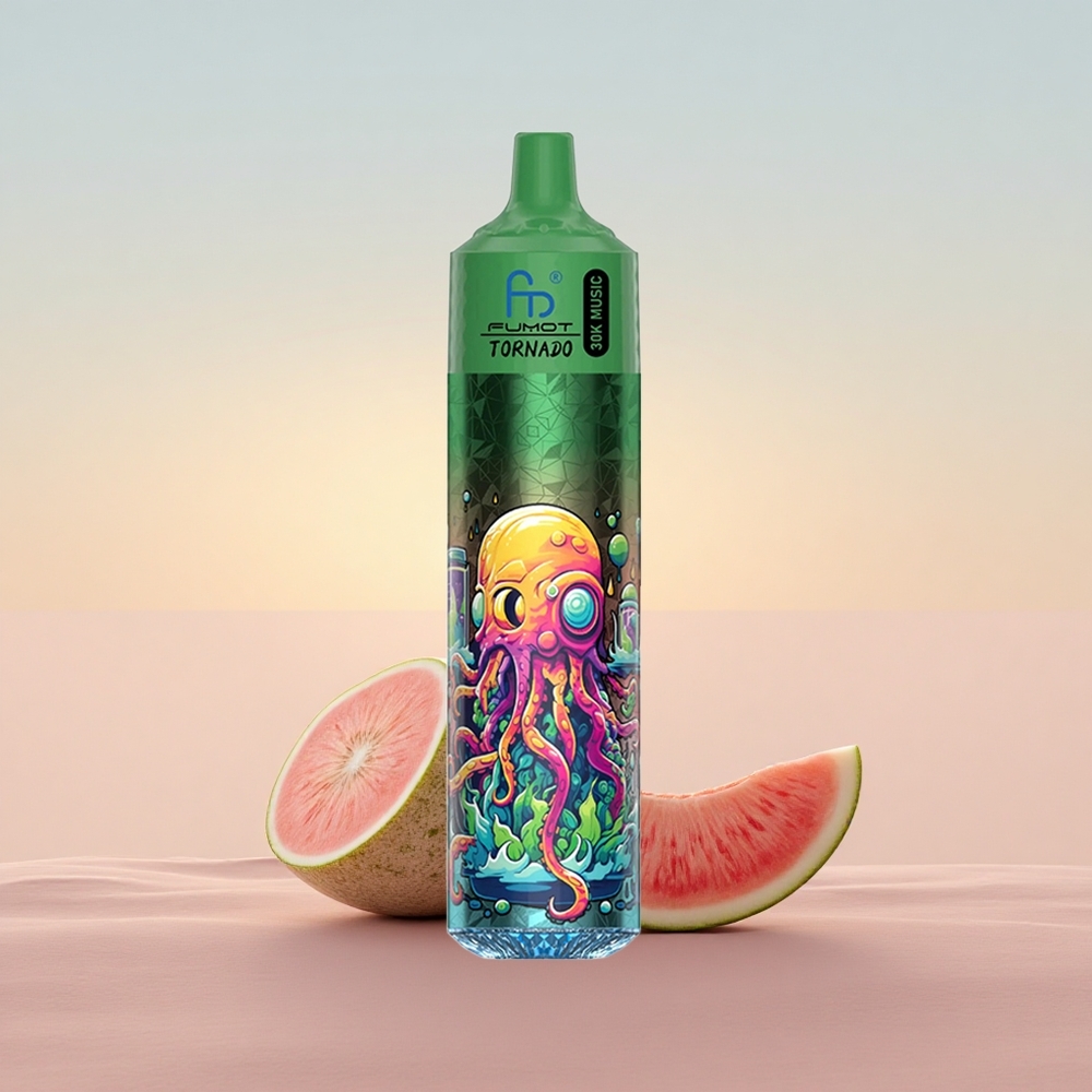 Fumot Randm Tornado 30000 Puffs Vandmelon Cantaloupe 30mL 2% 5% 1.0 Ohm mesh