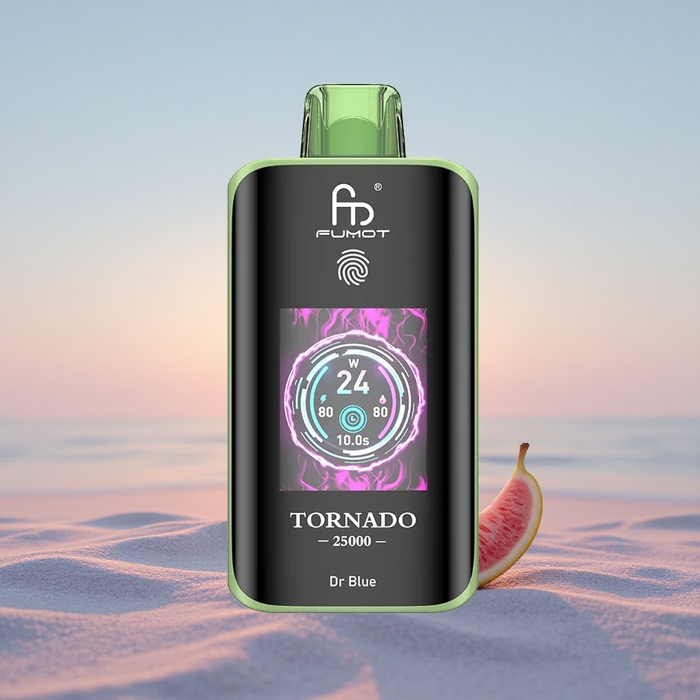 Fumot Tornado 25000 Puffs Dr Blå 20ml 700mAh Type-C