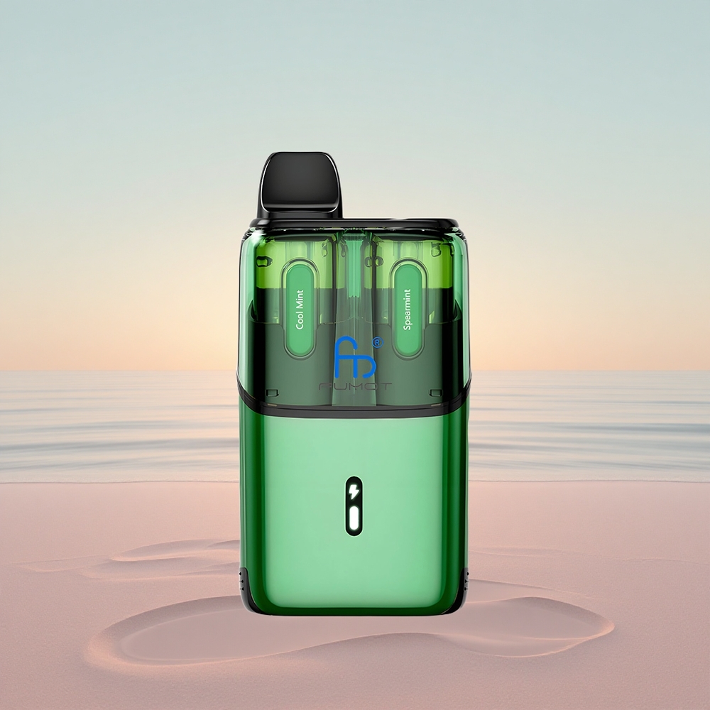 Fumot Ultra T32000 Puffs Kølig Mynte - Spidskommen med 800mAh & Type-C Hurtigopladning