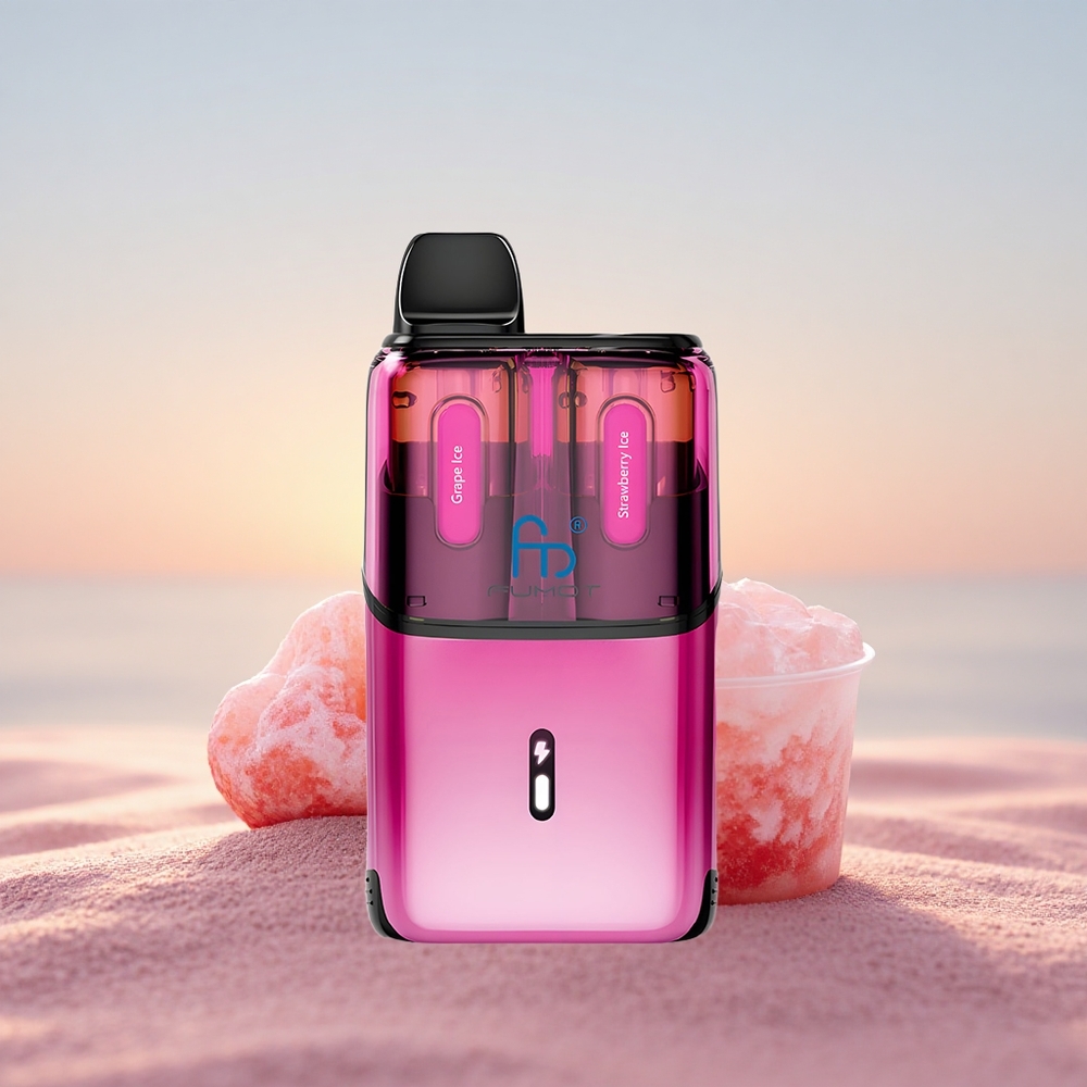 Fumot Ultra T32000 Puffs Vindrue Is - Jordbær Is med 800mAh & Type-C Hurtigopladning