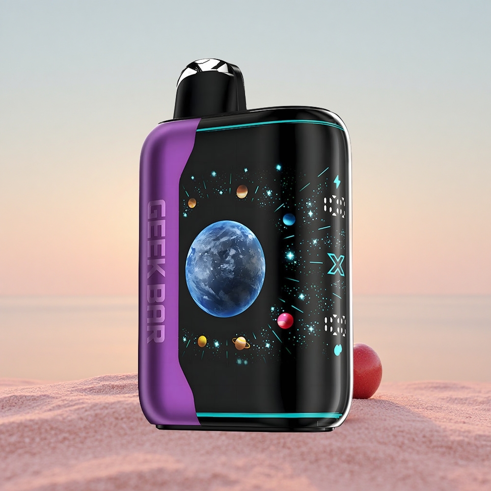 GEEK BAR Platinum Edition 25000 Puffs Bær Kirsebær Lime 20mL Dual Mesh Coil