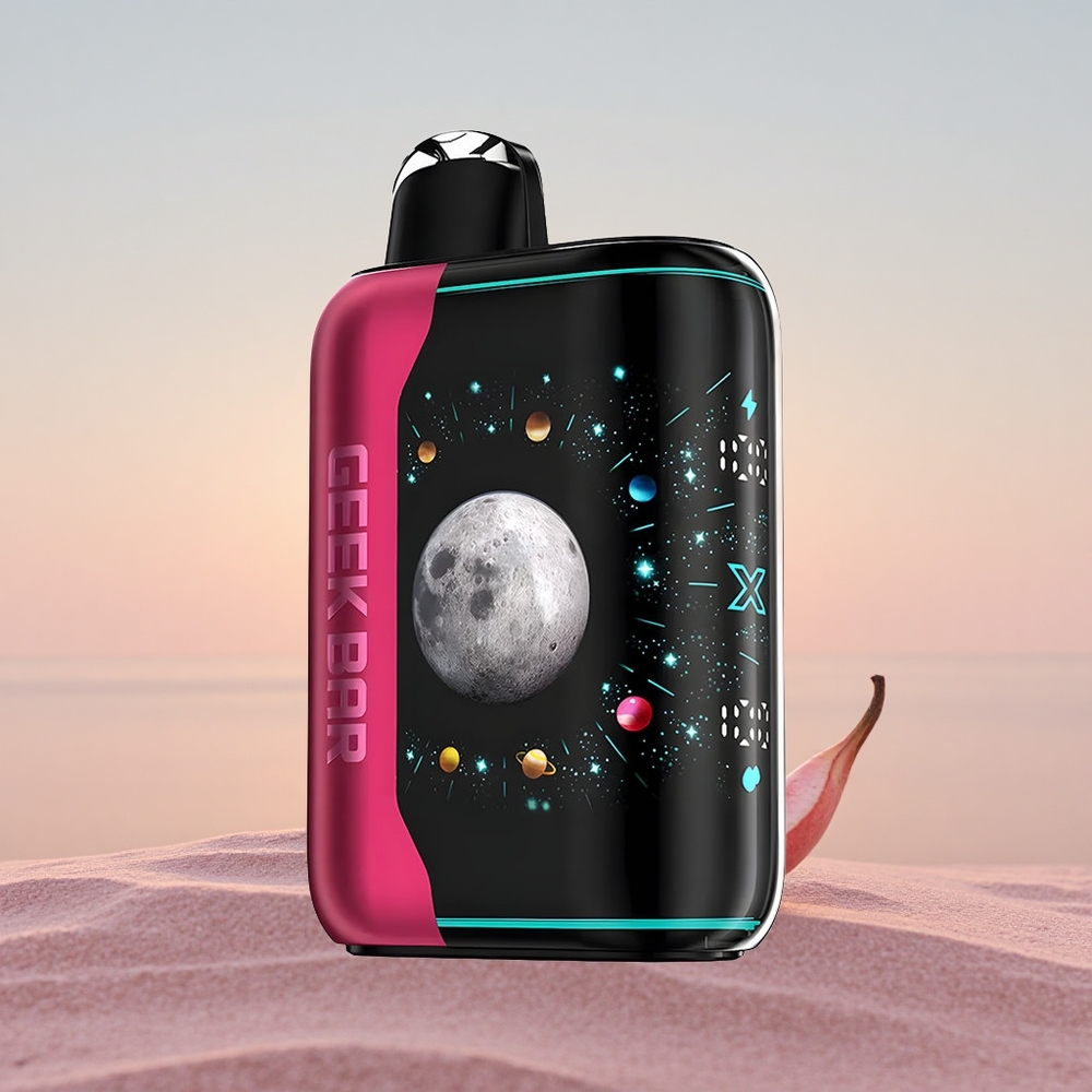 GEEK BAR Platinum Edition 25000 Puffs Sur Pink Støv Dual Mesh Hurtigladning