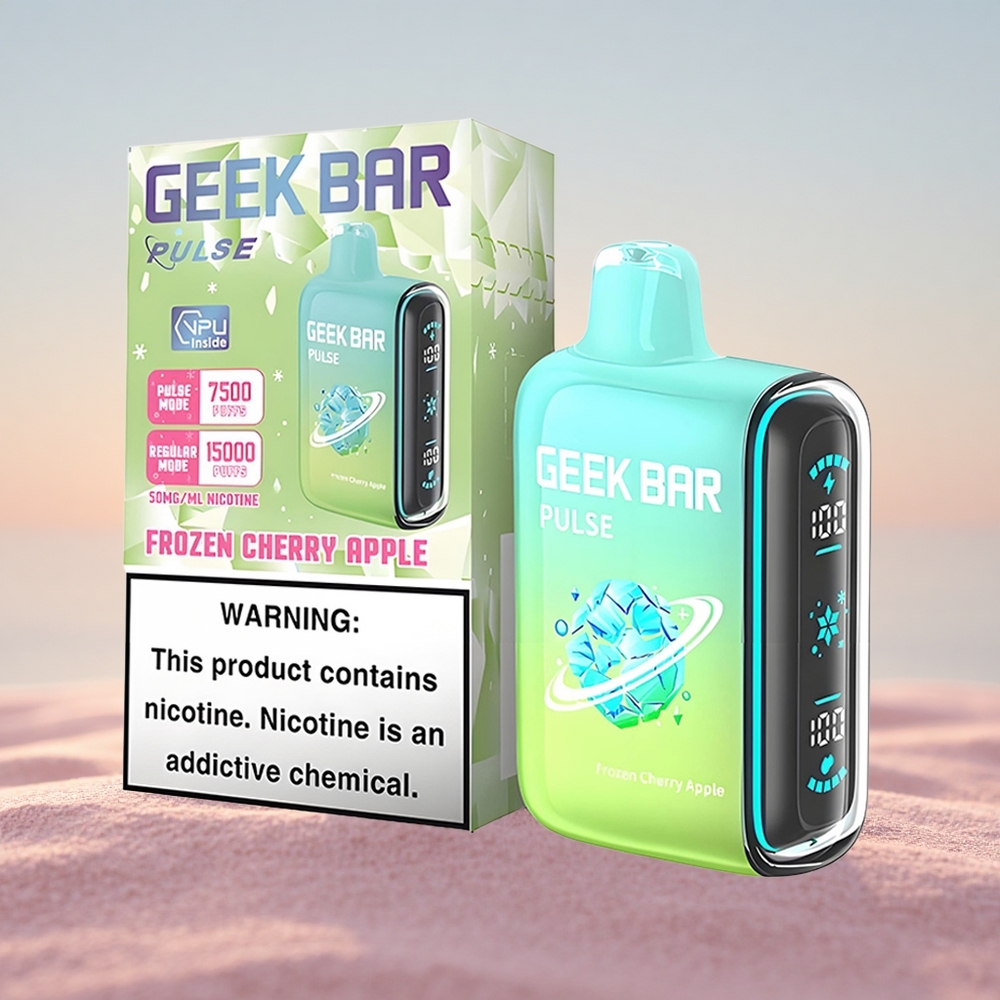 GEEK BAR Pulse 15000 Puffs Frosset Udgave 16ML 5% Luftstrømsjustering