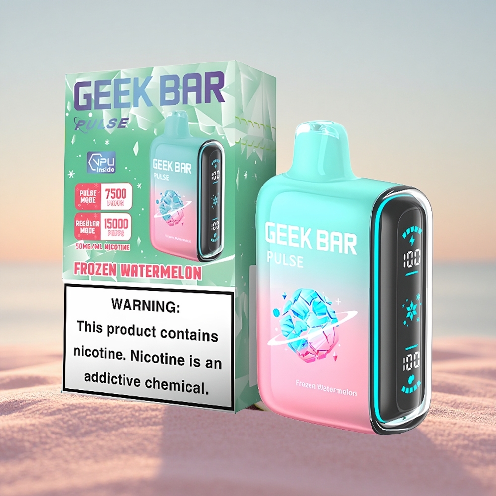 GEEK BAR Pulse 15000 Puffs Frosset Udgave 16ML 5% Luftstrømsjustering