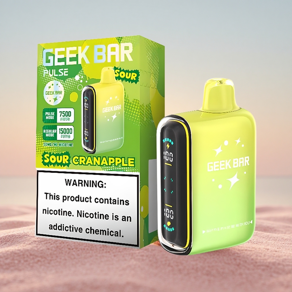 GEEK BAR Pulse 15000 Puffs Surende Udgave 16ML 5% USB Type-C