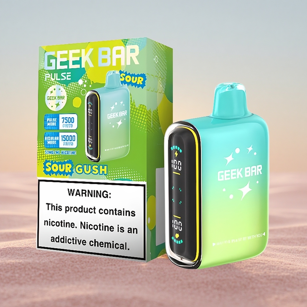 GEEK BAR Pulse 15000 Puffs Surende Udgave 16ML 5% USB Type-C