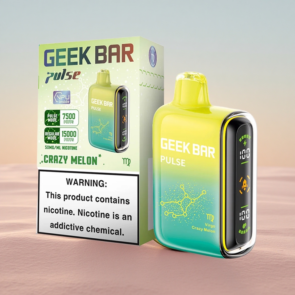GEEK BAR Pulse 15000 Puffs Zodiac Udgave 16ML 5% Luftstrøm