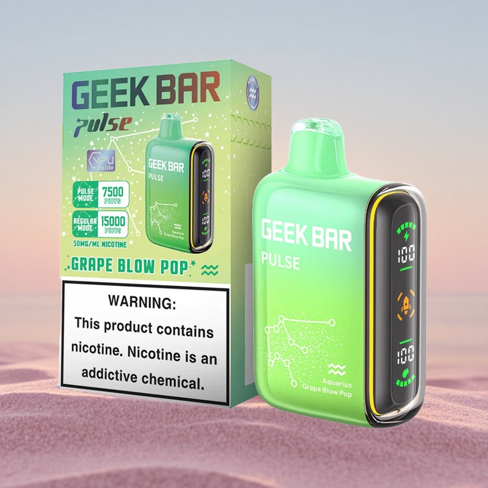 GEEK BAR Pulse 15000 Puffs Zodiac Udgave 16ML 5% Luftstrøm