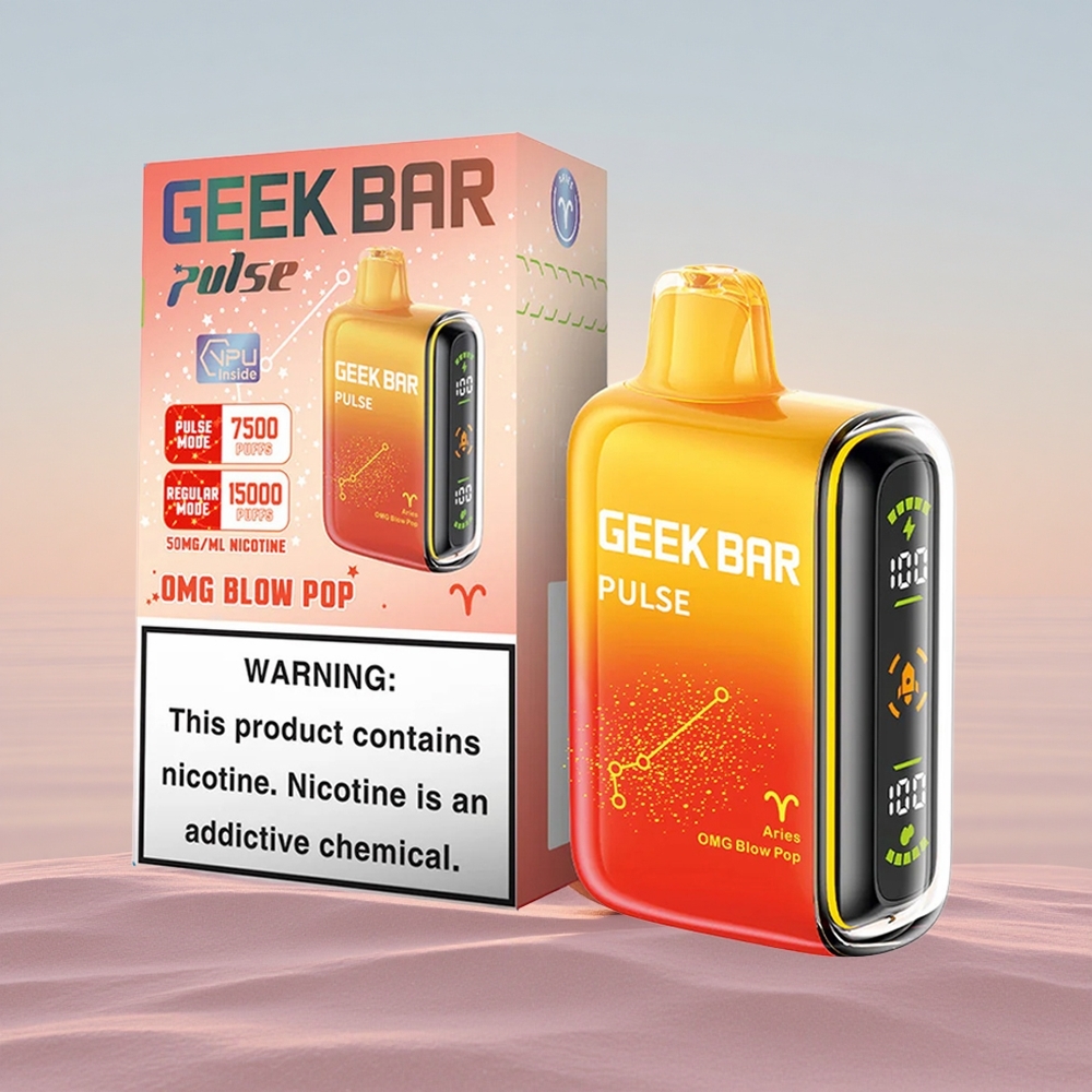 GEEK BAR Pulse 15000 Puffs Zodiac Udgave 16ML 5% Luftstrøm
