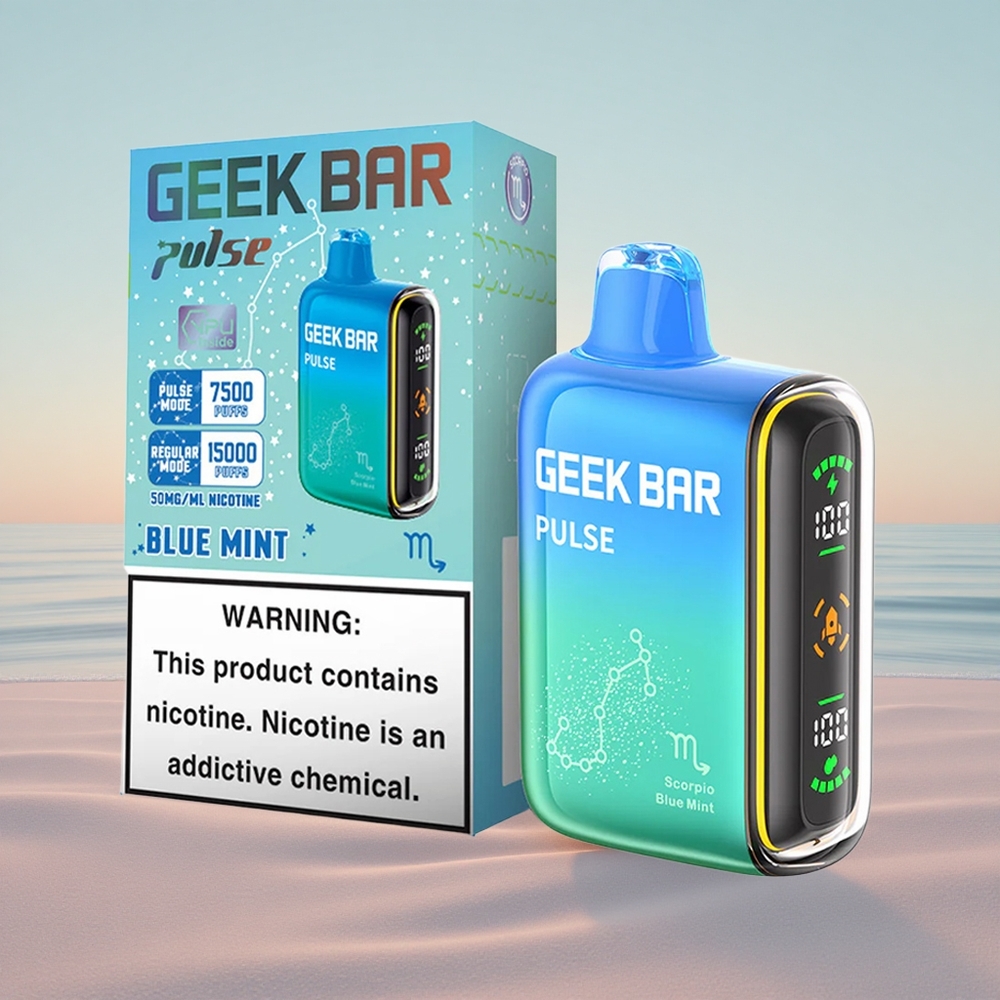 GEEK BAR Pulse 15000 Puffs Zodiac Udgave 16ML 5% Luftstrøm