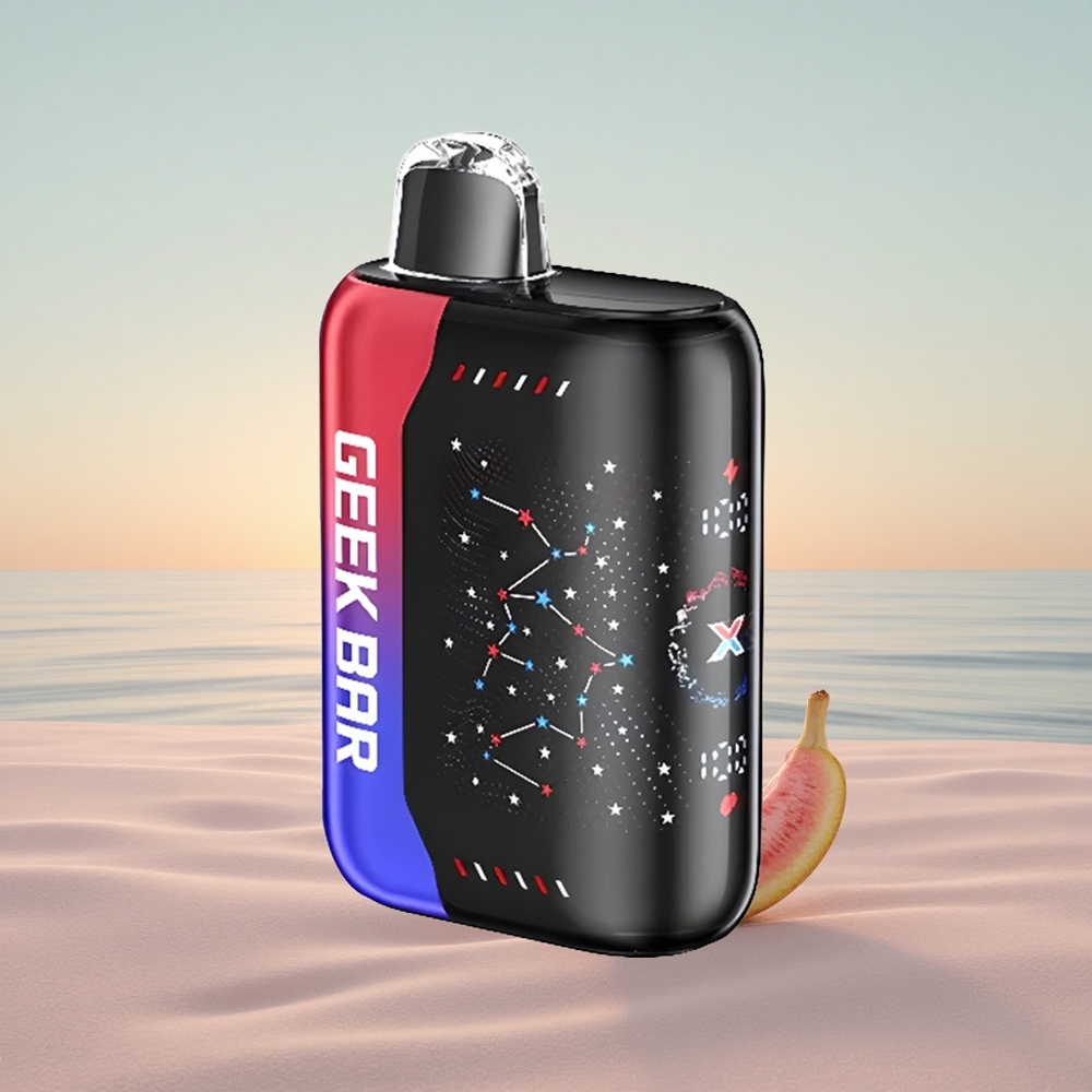 GEEK BAR Pulse X 25000 Puffs Patriot Edition med 18mL E-væske og 3D Skærm