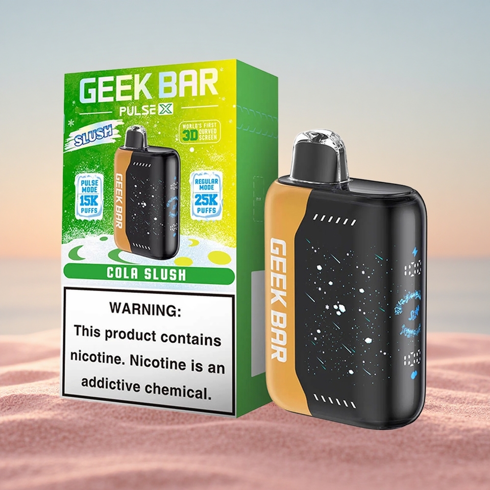 GEEK BAR Pulse X 25000 Puffs Slush Edition med 18mL og Dual Mesh Coil