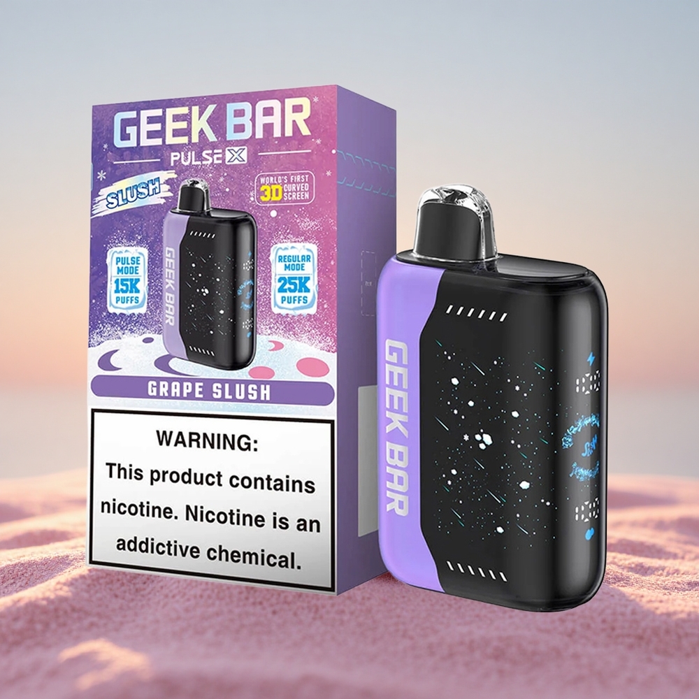 GEEK BAR Pulse X 25000 Puffs Slush Edition med 18mL og Dual Mesh Coil