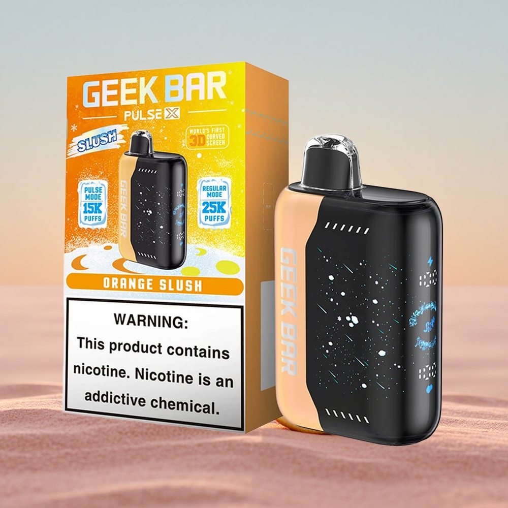 GEEK BAR Pulse X 25000 Puffs Slush Edition med 18mL og Dual Mesh Coil