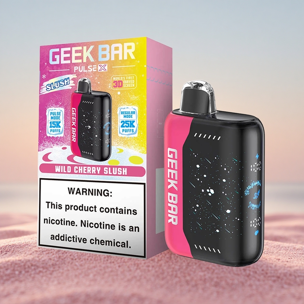 GEEK BAR Pulse X 25000 Puffs Slush Edition med 18mL og Dual Mesh Coil