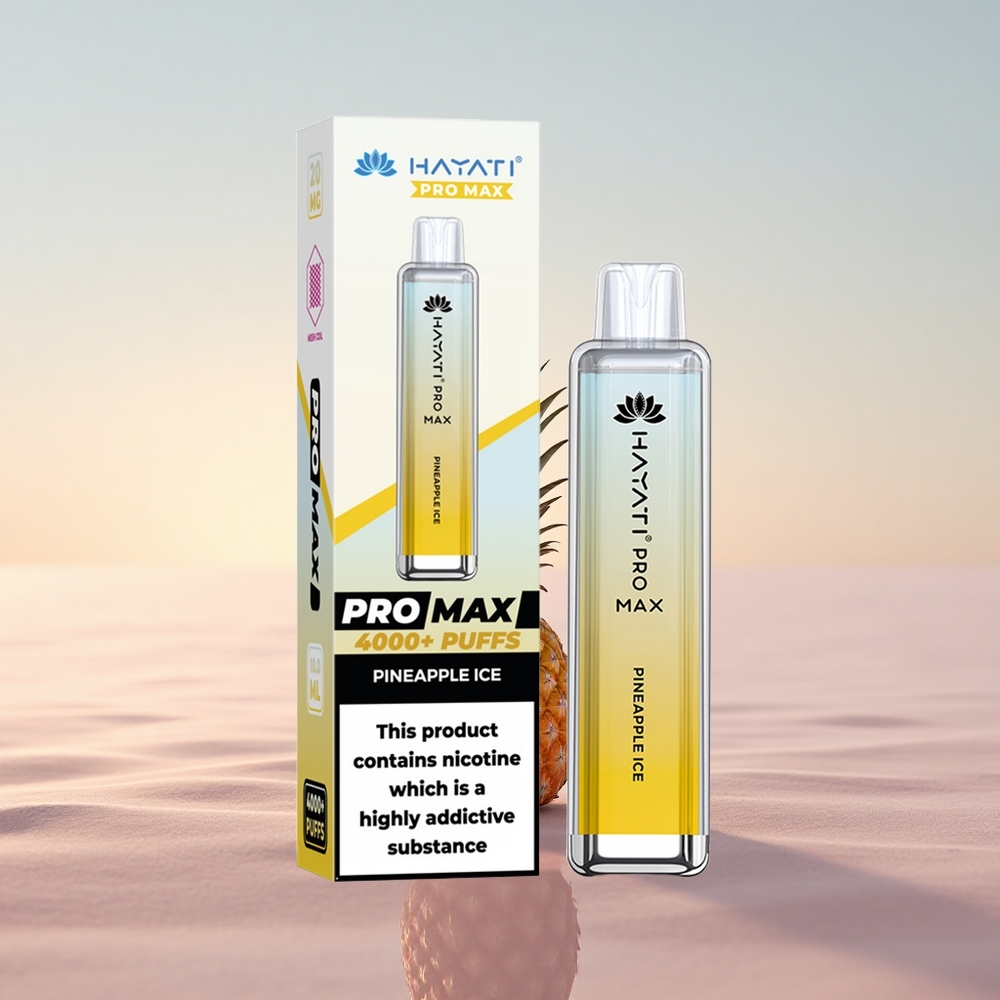 Hayati Pro Max 4000 Puffs Ananas Is 1400mAh Dual Mesh