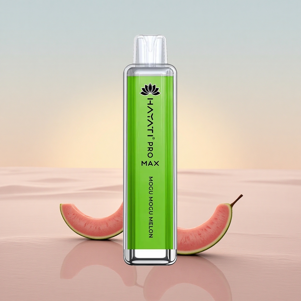 Hayati Pro Max 4000 Puffs Mogu Mogu Melon Rechargeable 1400mAh 2ml Tank