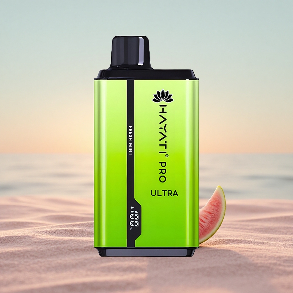 Hayati Pro Ultra 15000 Puffs Frisk Mynte 850mAh 24ml 2%