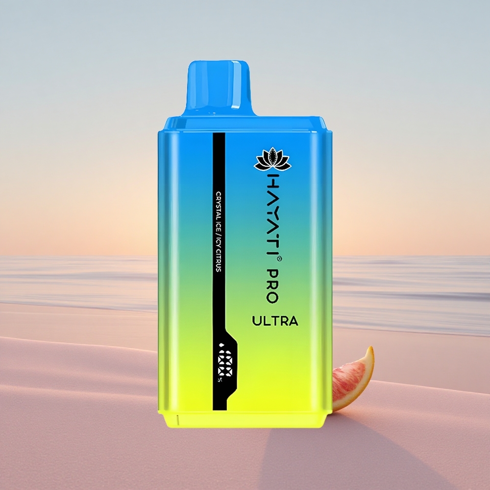 Hayati Pro Ultra 15000 Puffs Krystallis Iskold Citrus 850mAh 24ml
