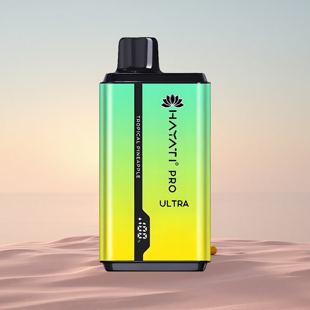 Hayati Pro Ultra 15000 Puffs Tropisk Ananas 850mAh 2% 24ml