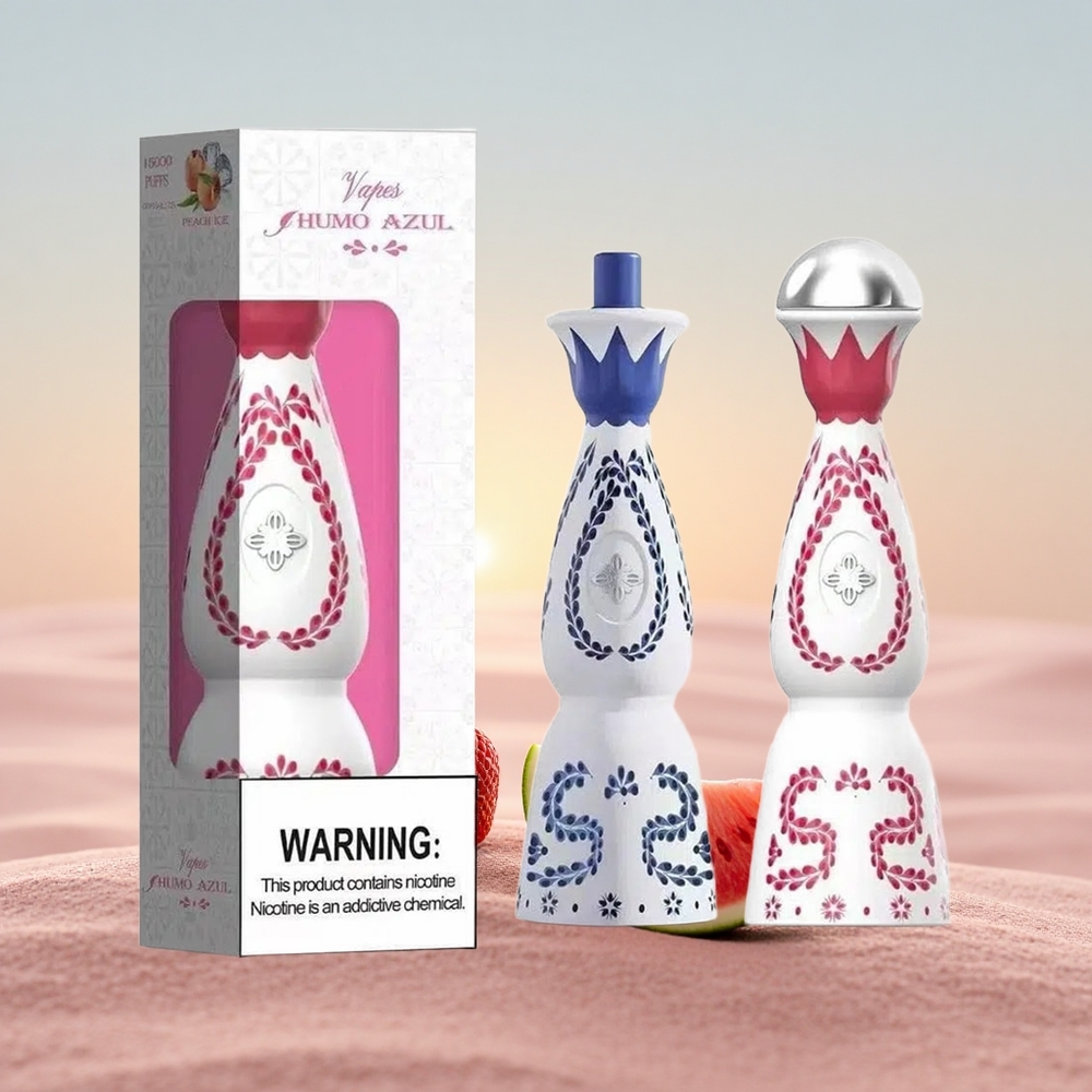 Humo Azul 15000 Puffs Jordbær Vandmelon 20mL 5% Nicotin 500mAh
