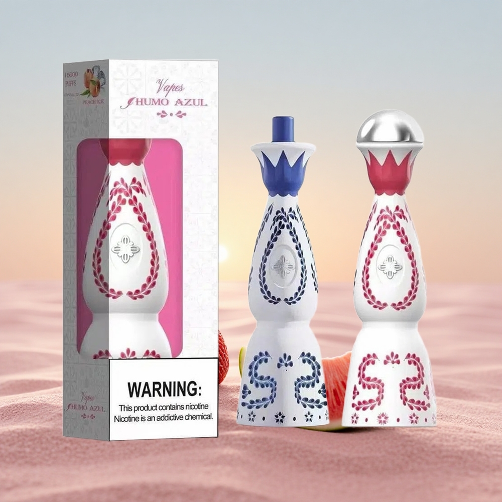 Humo Azul 15000 Puffs Jordbær Vandmelon Drue 5% 20mL USB-C
