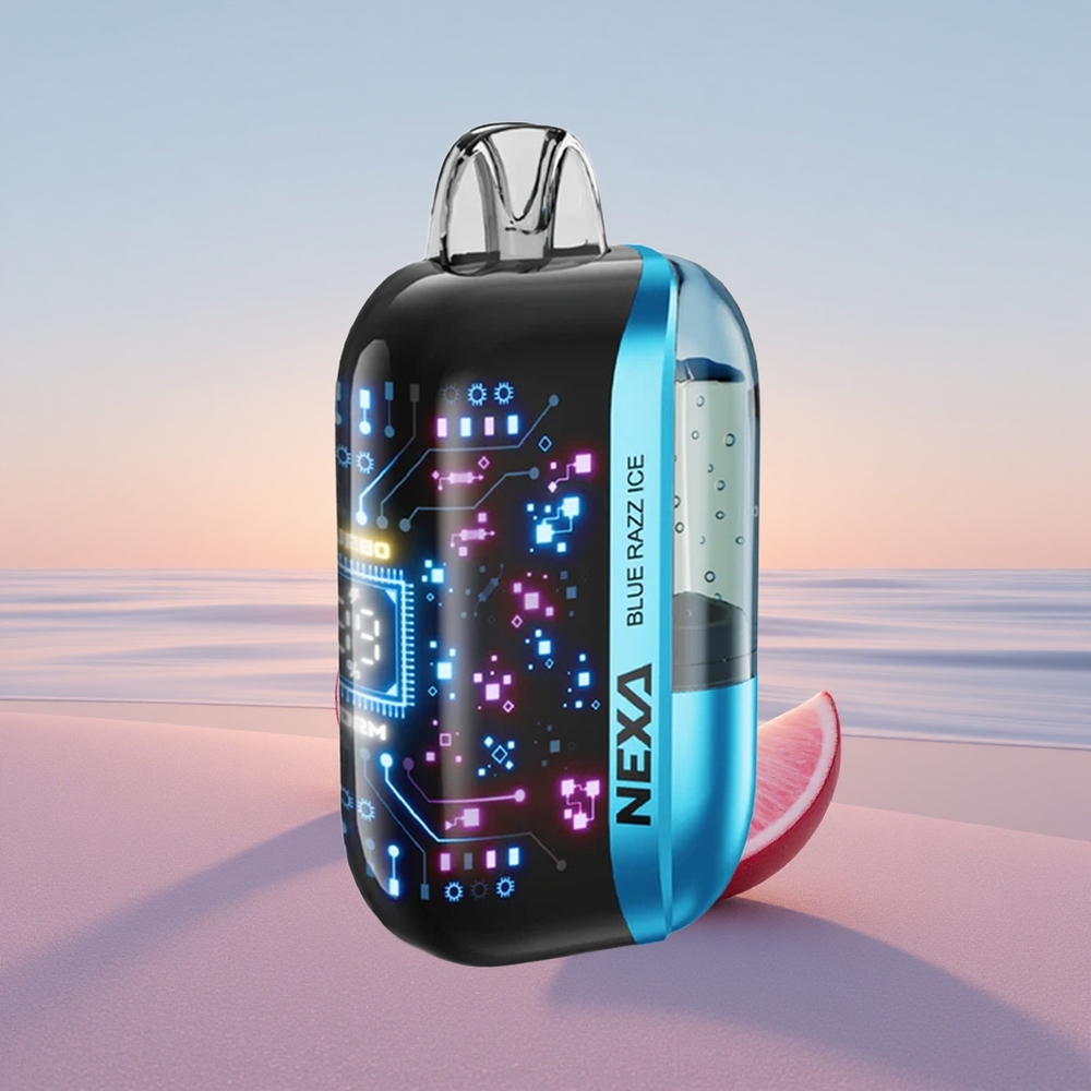 NEXA Ultra 50000 Puffs Blå Hindbær Is 20ml 5%