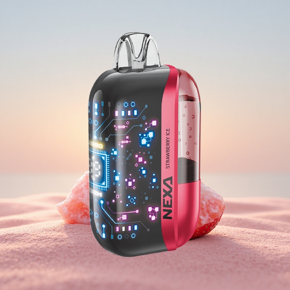 NEXA Ultra 50000 Puffs Jordbær Is 20ml 800mah Type-C