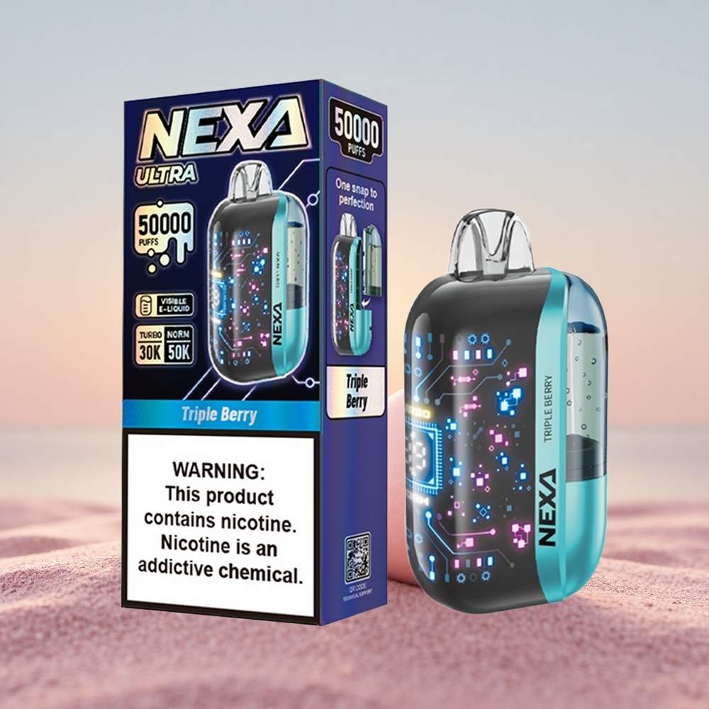 NEXA Ultra 50000 Puffs Triple Bær 20ml 5% Nikotin