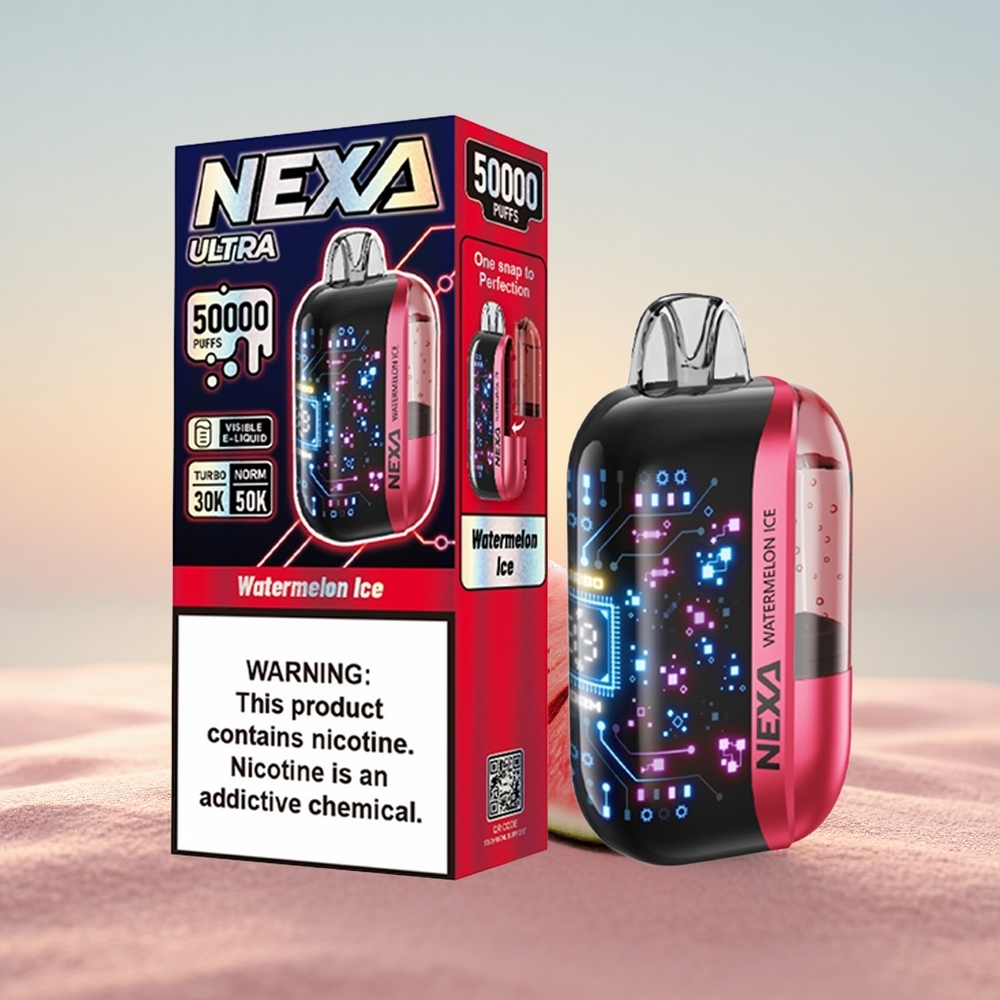 NEXA Ultra 50000 Puffs Vandmelon Is Dual Mesh 20ml 5%