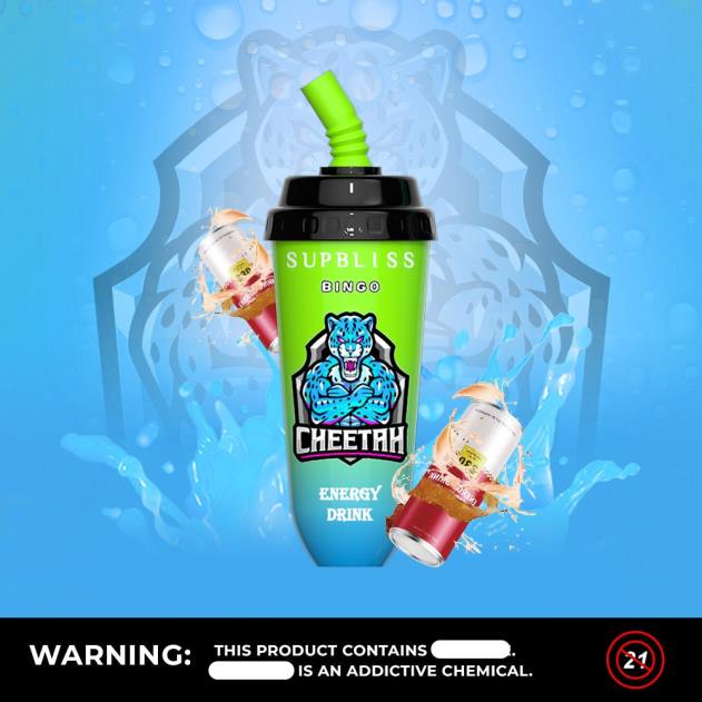 RandM vape buy online - RandM Supbliss Bingo 8000 vape pod enhed 1 stk jordbær is L08B256