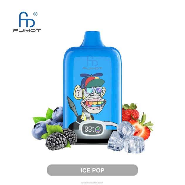 RandM vape DK - Fumot Original RandM Digital Box 12000 batteri og væskedisplay vape enhed ispop L08B10