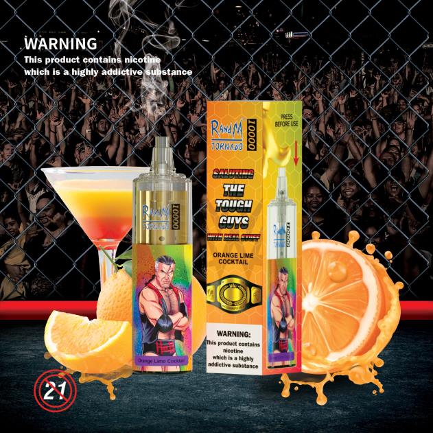 RandM smag - RandM Tornado 10000 luftstrømskontrol vape enhed 1 stk drvimto L08B114