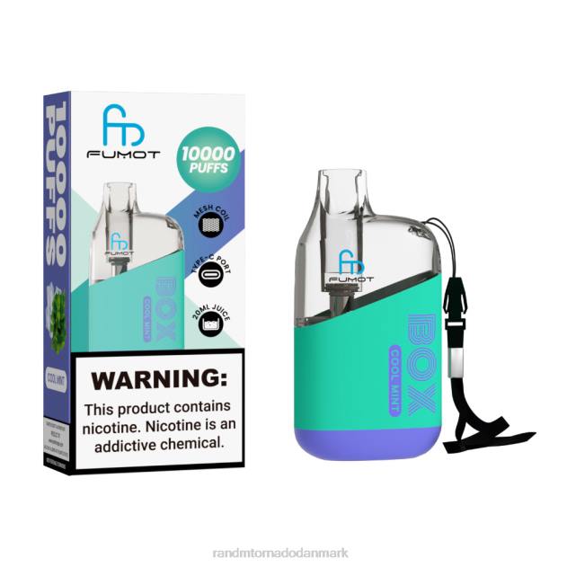Best RandM vape flavors - Fumot Original RandM Tornado Box 10000 luftstrømskontrol vape enhed 1 stk blåbæris L08B91